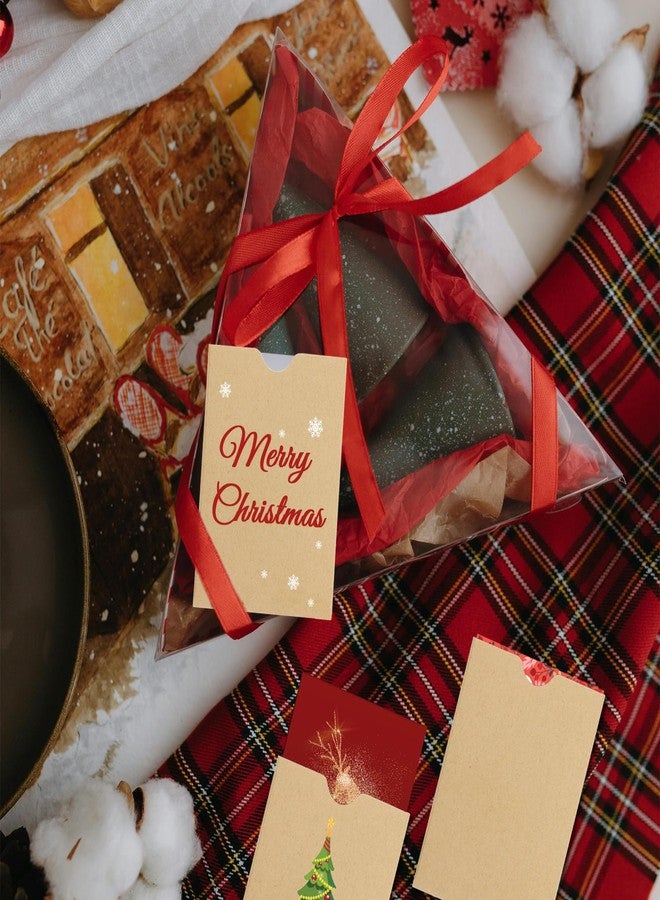 Tinsky 500 Pack Gift Card Envelopes 2.4 X 3.5 Inches Paper Credit Card Sleeve Key Card Holder for Protector Business Party Office (Brown) - Image 3